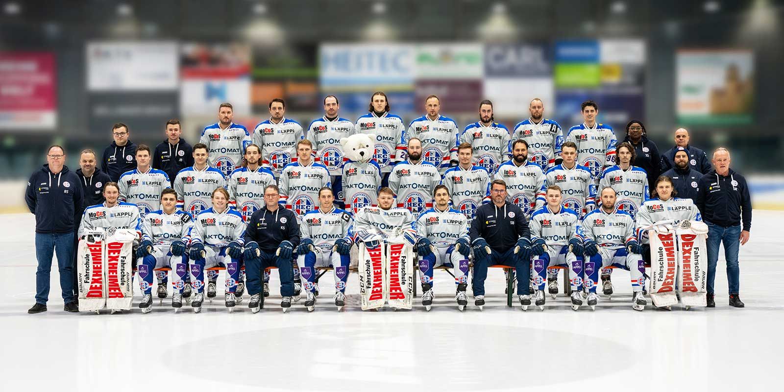 Mannschaftsbild HEC Eisbären