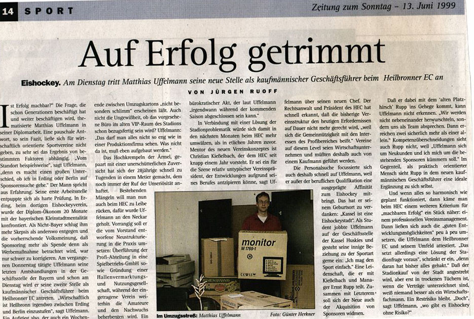 Auf Erfolg getrimmt