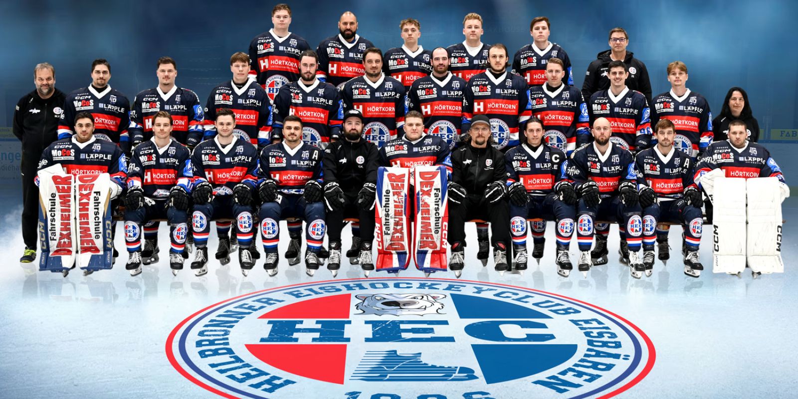 Mannschaftsbild HEC Eisbären